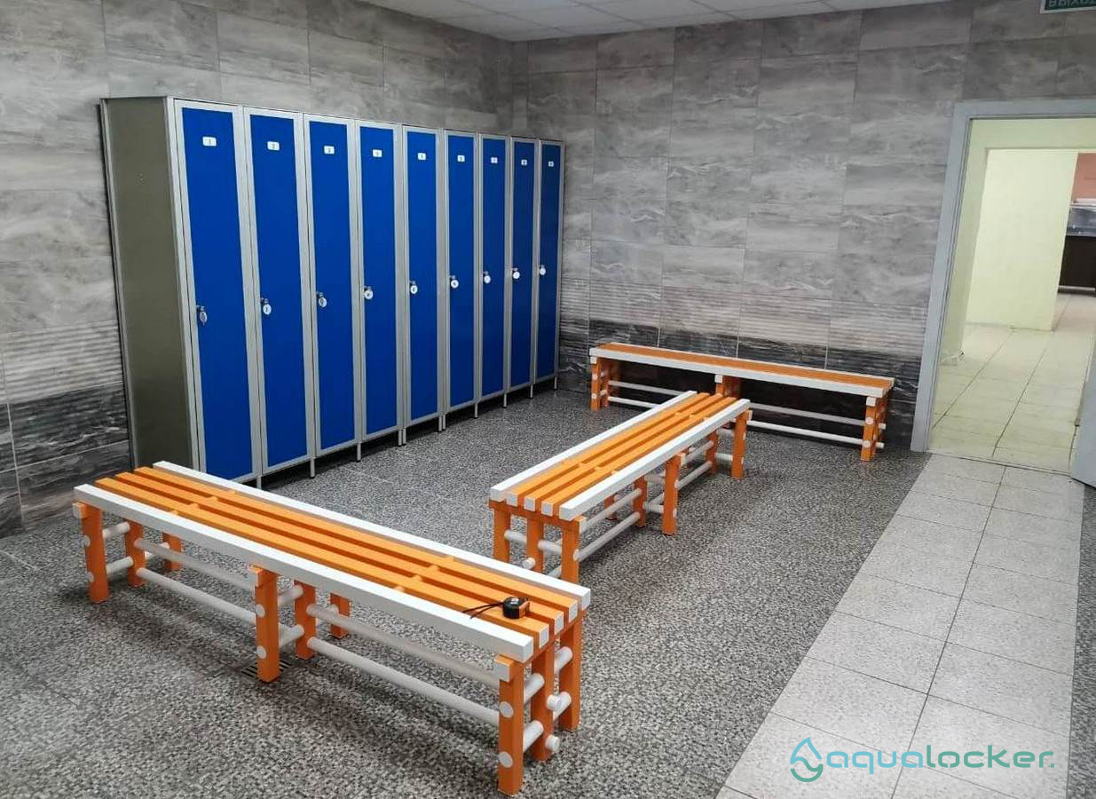 Moisture-resistant unit for changing rooms – Aqualocker-4H